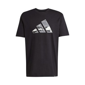 Adidas Sportswear Camo Bar Logo Classic Ανδρικη Μπλουζα Μαυρη