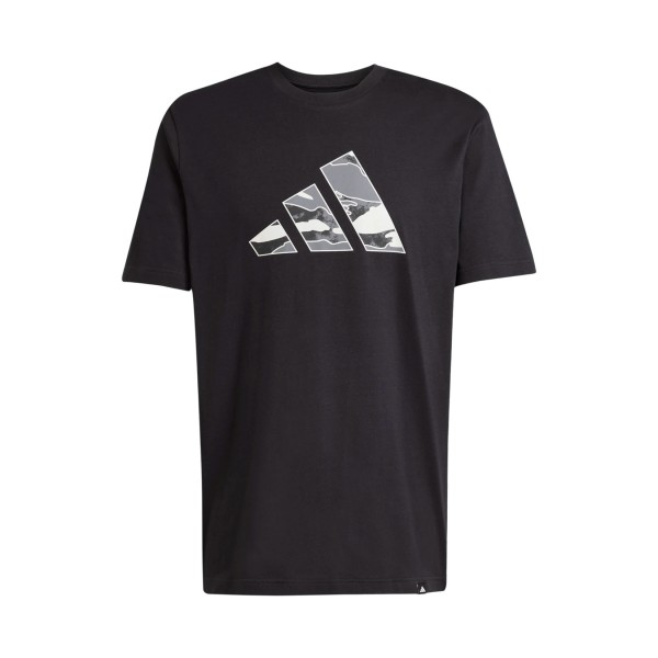 Adidas Sportswear Camo Bar Logo Classic Ανδρικη Μπλουζα Μαυρη