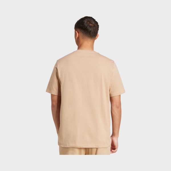 Adidas Sportswear Camo Bar Logo Classic Ανδρικη Μπλουζα Μπεζ