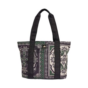 Adidas X Farm Rio Tote Shopper 23.6 Λιτρα Τσαντα Χειρος Μαυρο - Πρασινο
