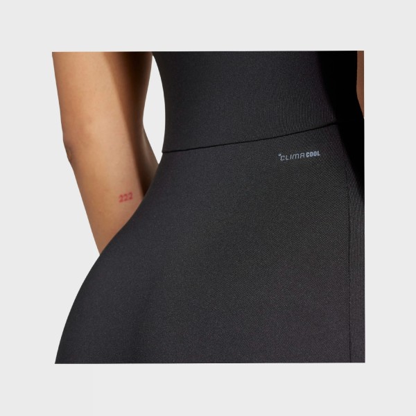 Adidas Performance WE Mini Shorts Train Dress Γυναικειο Φορεμα Μαυρο
