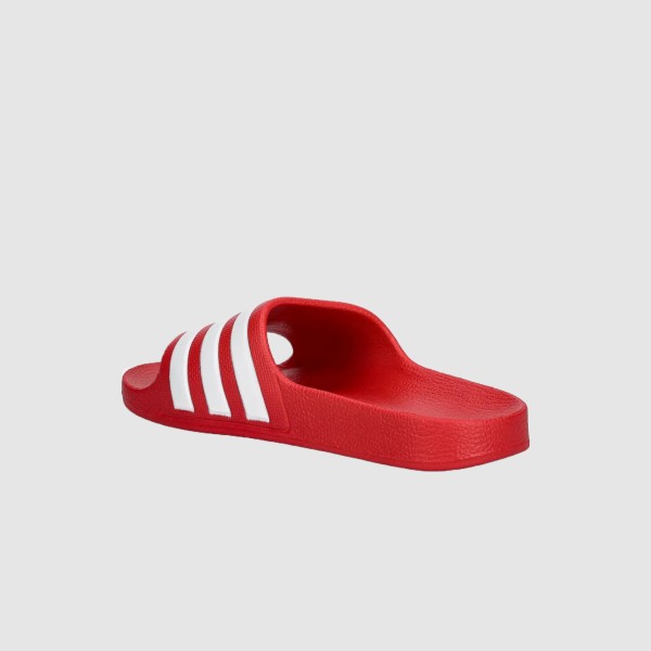 Adidas Adilette Aqua Slip On 3 Stripes Unisex Παιδικη Παντοφλα Κοκκινη - Λευκη