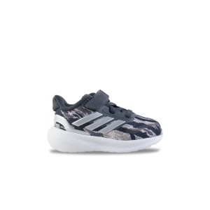 Adidas Sportswear RunFalcon 5 Camo 3 Stripes Βρεφικο Παπουτσι Μαυρο - Καμο