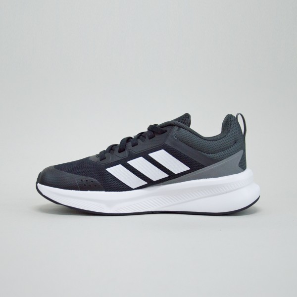 Adidas FortaRun 4.0 JR Run Εφηβικο Παπουτσι Μαυρο - Λευκο