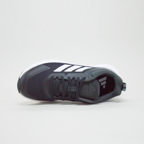 Adidas FortaRun 4.0 JR Run Εφηβικο Παπουτσι Μαυρο - Λευκο