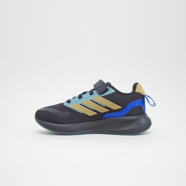 Adidas RunFalcon 5 Train Παιδικο Παπουτσι Μαυρο - Χρυσο