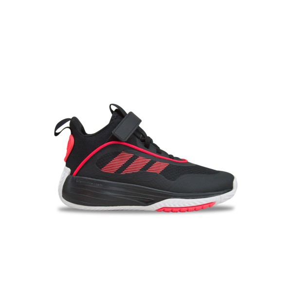 Adidas Own The Game 3.0 Mid Basketball Εφηβικο Παπουτσι Μαυρο - Κοκκινο