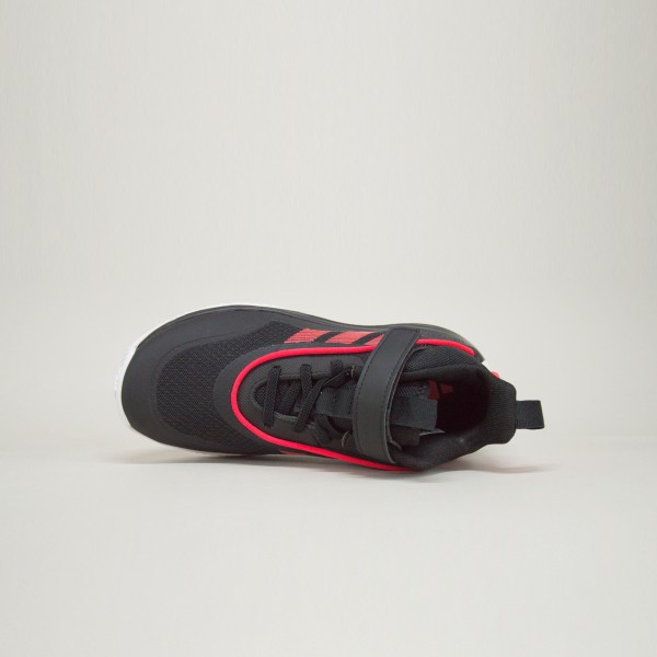 Adidas Own The Game 3.0 Mid Basketball Εφηβικο Παπουτσι Μαυρο - Κοκκινο