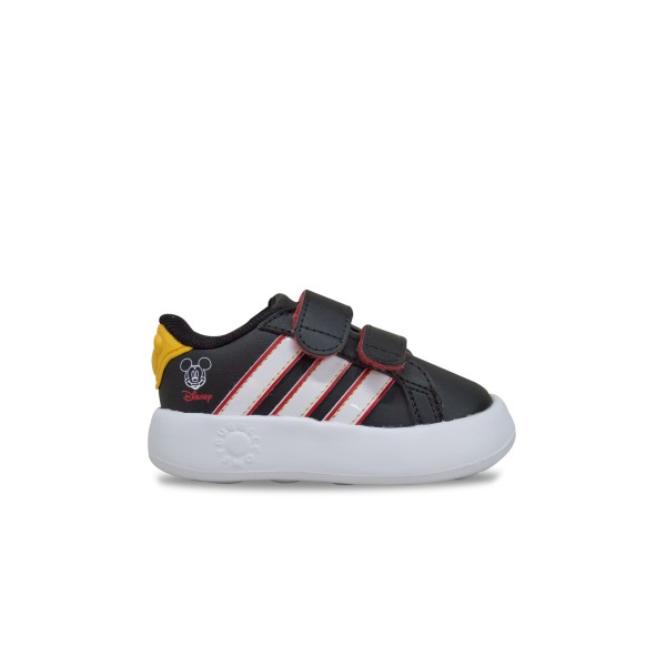 Adidas Grand Court Low Mickey Βρεφικο Παπουτσι Μαυρο