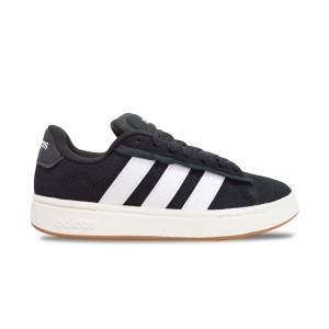 Adidas Grand Court Alpha 00S 3 Bars Suede Ανδρικο Παπουτσι Μαυρο - Λευκο