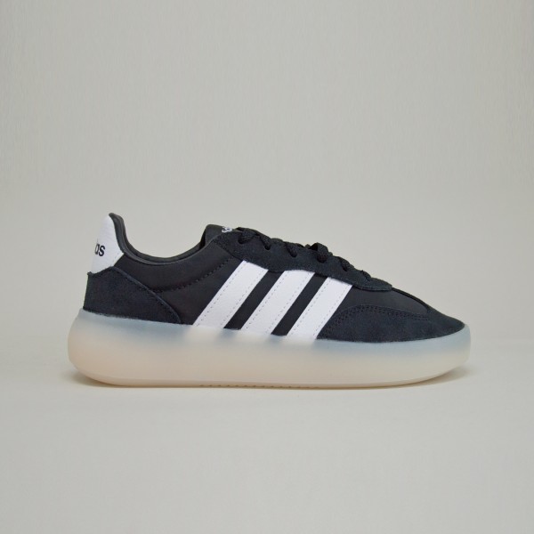 Adidas Barreda Decode Suede 3 Stripes Εφηβικο Παπουτσι Μαυρο - Λευκο