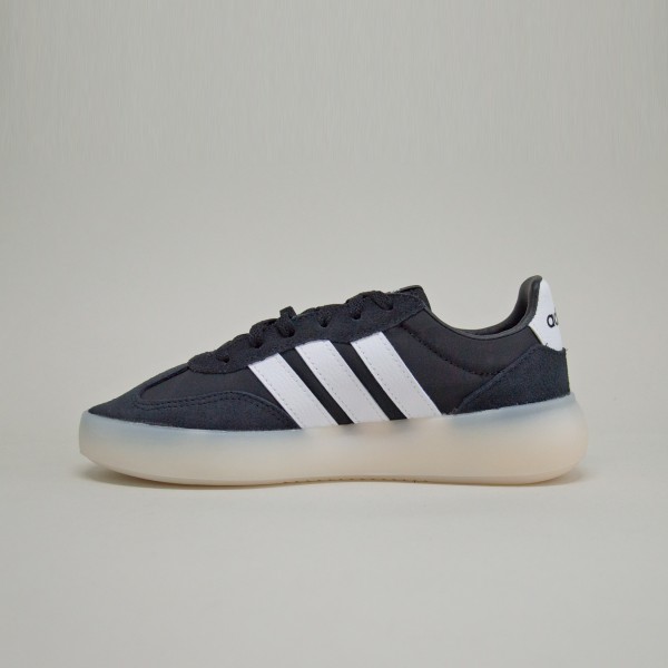 Adidas Barreda Decode Suede 3 Stripes Εφηβικο Παπουτσι Μαυρο - Λευκο
