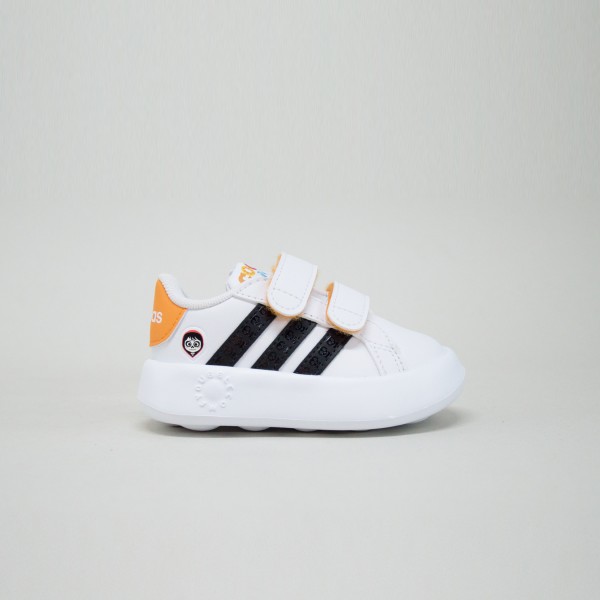 Adidas Grand Court Coco CF Βρεφικο Παπουτσι Λευκο