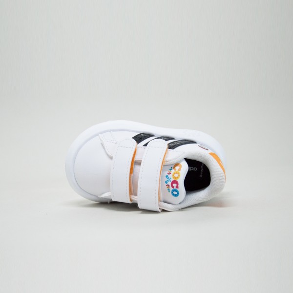 Adidas Grand Court Coco CF Βρεφικο Παπουτσι Λευκο