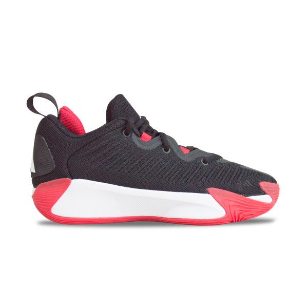 Adidas Initiation Basketball Ανδρικο Παπουτσι Μαυρο - Κοκκινο