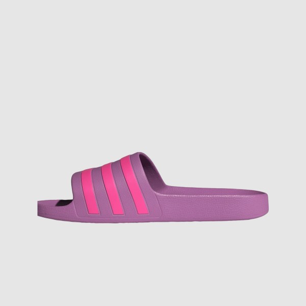 Adidas Adilette Aqua Slip On Unisex Παντοφλες Μωβ - Ροζ