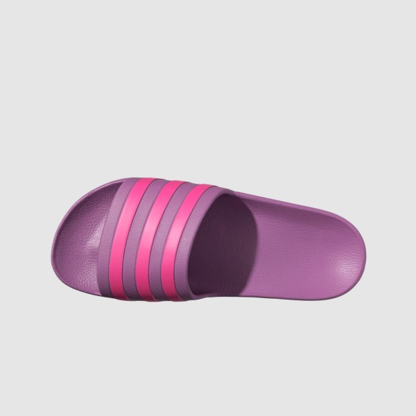 Adidas Adilette Aqua Slip On Unisex Παντοφλες Μωβ - Ροζ