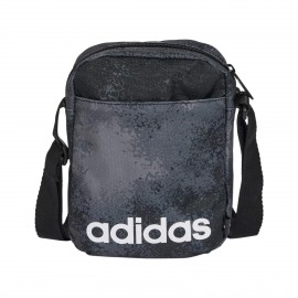 Adidas Performance Linear Graphic Organizer 5 Λιτρα Unisex Τσαντα Μαυρο - Γκρι