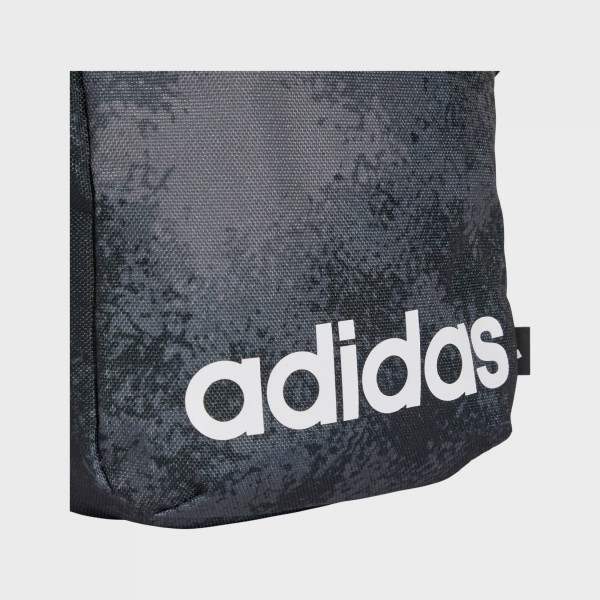 Adidas Performance Linear Graphic Organizer 5 Λιτρα Unisex Τσαντα Μαυρο - Γκρι