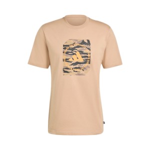 Adidas Sportswear Camo Box Graphic Ανδρικη Μπλουζα Καφε