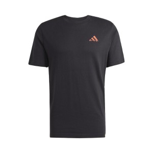 Adidas Sportswear Doodle Hunt Hike Graphics Ανδρικη Μπλουζα Μαυρη