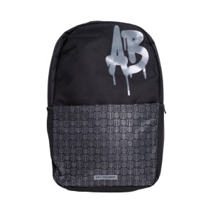 Antetokounbros AB AOP Logo Unisex Σακιδιο Πλατης Μαυρο