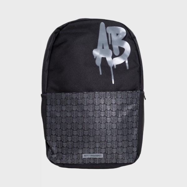 Antetokounbros AB AOP Logo Unisex Σακιδιο Πλατης Μαυρο