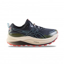 Asics Trabuco Max 3 FF Blast Trail Ανδρικο Παπουτσι Πρασινο - Πορτοκαλι