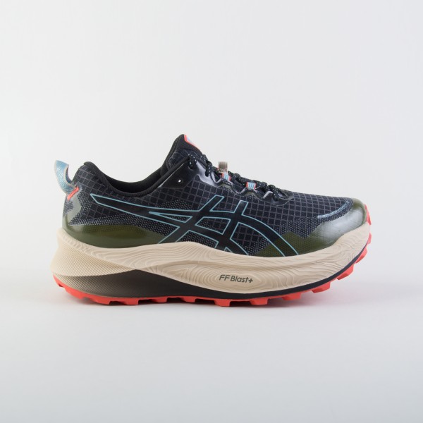 Asics Trabuco Max 3 FF Blast Trail Ανδρικο Παπουτσι Πρασινο - Πορτοκαλι