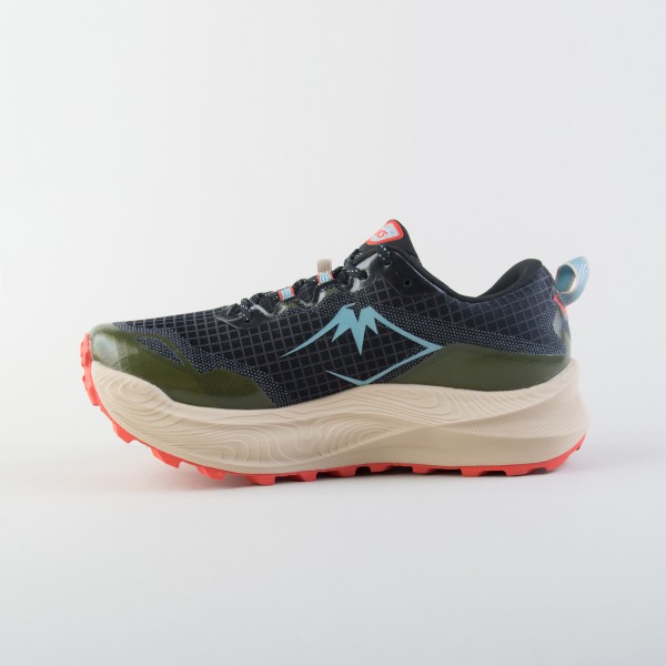 Asics Trabuco Max 3 FF Blast Trail Ανδρικο Παπουτσι Πρασινο - Πορτοκαλι