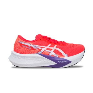 Asics Magic Speed 4 FF Turbo Running Ανδρικο Παπουτσι Κοκκινο - Λευκο