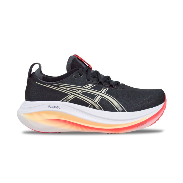 Asics Gel Nimbus 27 Running FF Blast Ανδρικο Παπουτσι Μαυρο - Πορτοκαλι