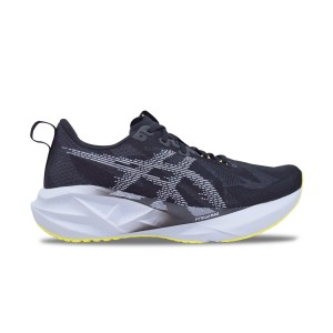 Asics Novablast 5 Running Low Ανδρικο Παπουτσι Μαυρο - Κιτρινο
