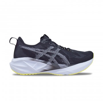 Asics Novablast 5 Running Low Ανδρικο Παπουτσι Μαυρο - Κιτρινο