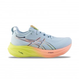 Asics Gel Nimbus 750 FF Blast Plus Eco Γυναικειο Παπουτσι Σιελ - Πορτοκαλι