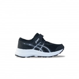 Asics Contend 8 Παιδικο Παπουτσι Μαυρο