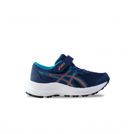 Asics Contend 8 Παιδικο Παπουτσι Μπλε