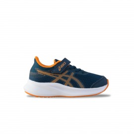 Asics Patriot 13 Παιδικο Παπουτσι Μπλε - Πορτοκαλι