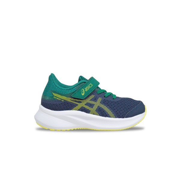 Asics Patriot 13 PS Running Παιδικο Παπουτσι Μπλε - Πρασινο