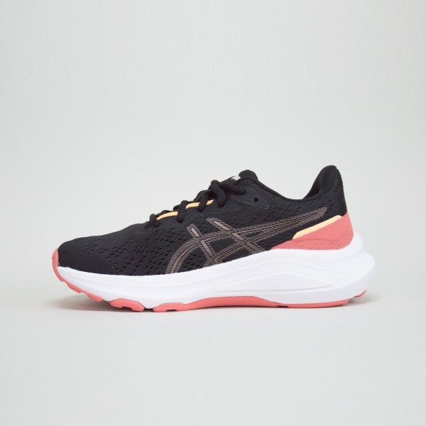 Asics GT 1000 13 Running Gel Εφηβικο Unisex Παπουτσι Μαυρο - Κοραλι