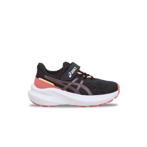 Asics GT-1000 13 PS Running Low Παιδικο Παπουτσι Μαυρο - Κοραλι