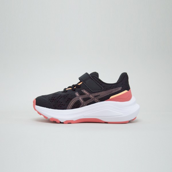 Asics GT-1000 13 PS Running Low Παιδικο Παπουτσι Μαυρο - Κοραλι