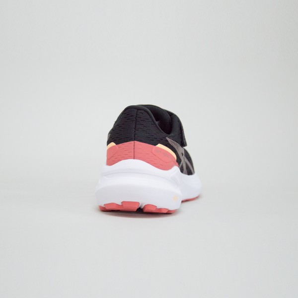 Asics GT-1000 13 PS Running Low Παιδικο Παπουτσι Μαυρο - Κοραλι