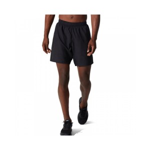 Asics Core 7'' 2 In 1 Ανδρικο Σορτσακι Μαυρο