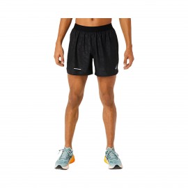 Asics Lite Show 2in1 5 Inches Ανδρικο Σορτσακι Μαυρο