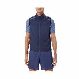 Asics Metarun Packable Αθλητικο Ανδρικο Γιλεκο Μπλε