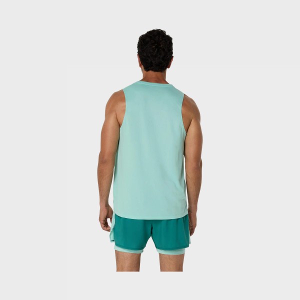 Asics Core Singlet Everyday Training Αμανικη Ανδρικη Μπλουζα Βεραμαν