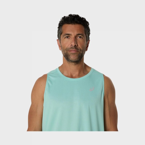 Asics Core Singlet Everyday Training Αμανικη Ανδρικη Μπλουζα Βεραμαν