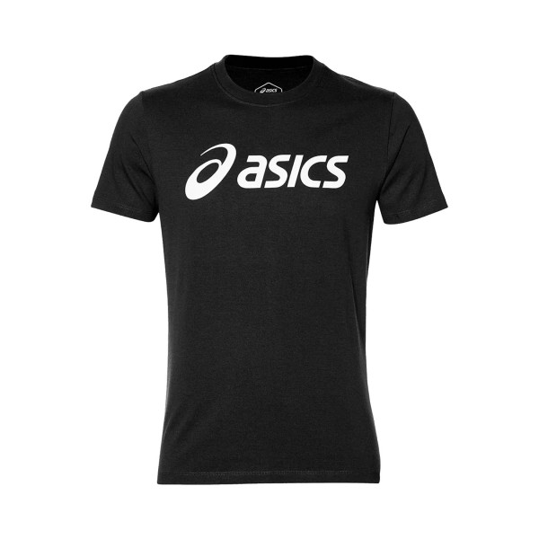 Asics Big Logo Ανδρικη Μπλουζα Μαυρη