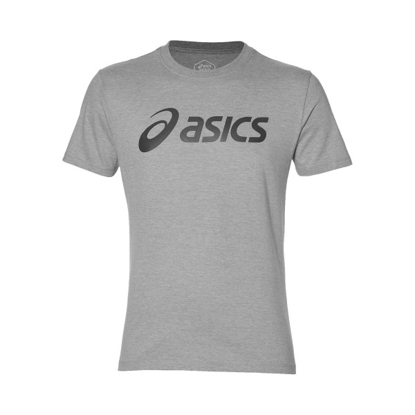 Asics Big Logo Ανδρικη Μπλουζα Γκρι
